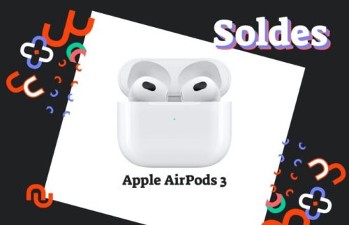Apple AirPods 3  // Source : Numerama