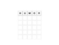 Humor dans Wordle // Source : Wordle