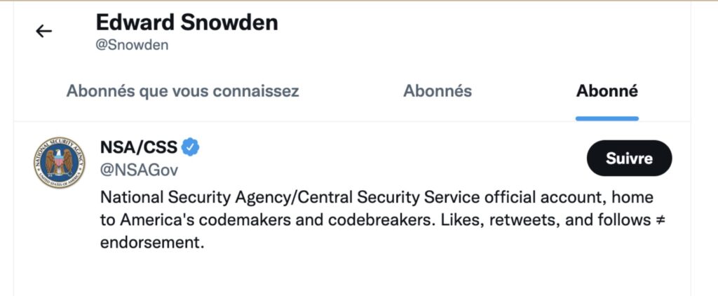 Twitter Edward Snowden NSA