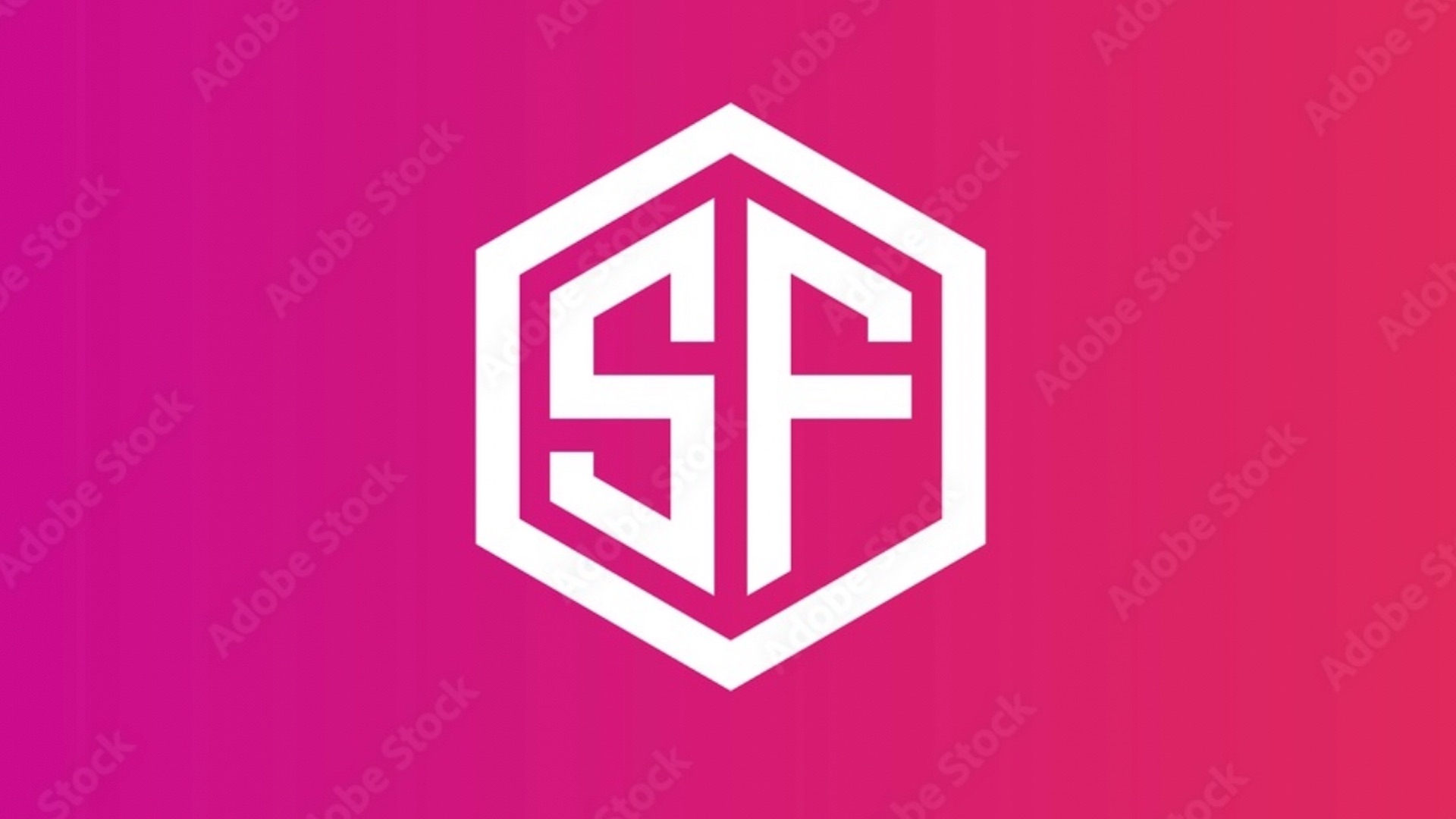 Template logo « SF » sur Adobe Stock