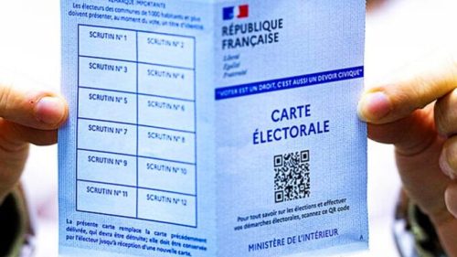Nouvelle carte électorale en 2022. // Source : Ministère de l'intérieur