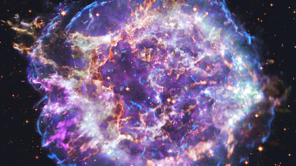 Image composite de la supernova Cassiopée A // Source : Chandra