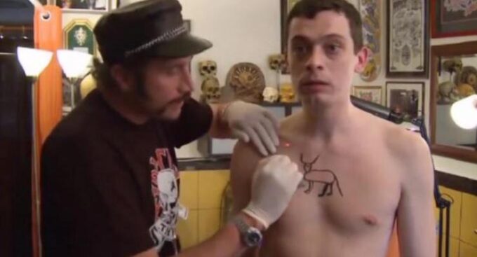 François Damiens tatouage François Damiens tatouage