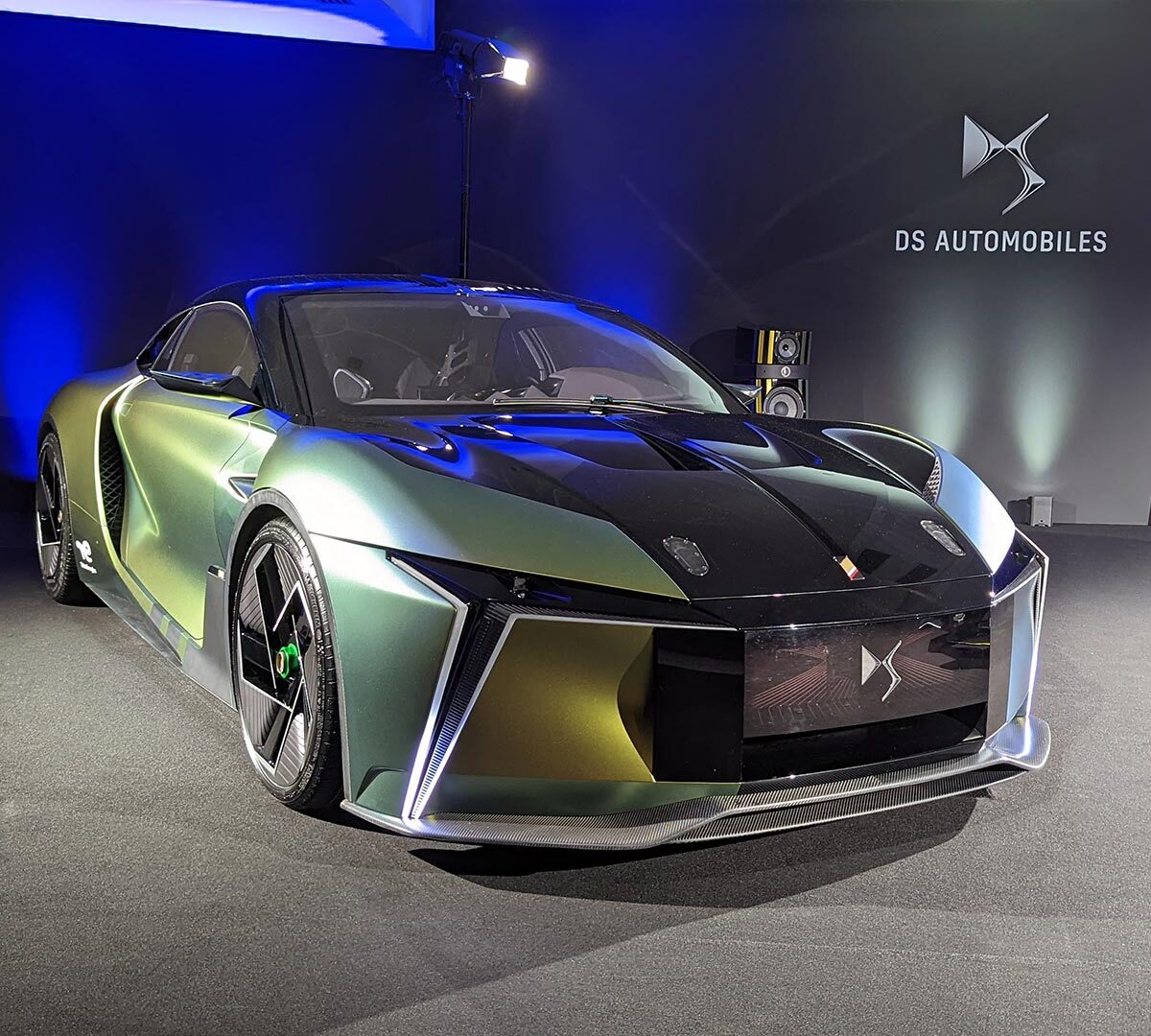 Concept DS E-TENSE PERFORMANCE // Source : Raphaelle Baut pour Numerama