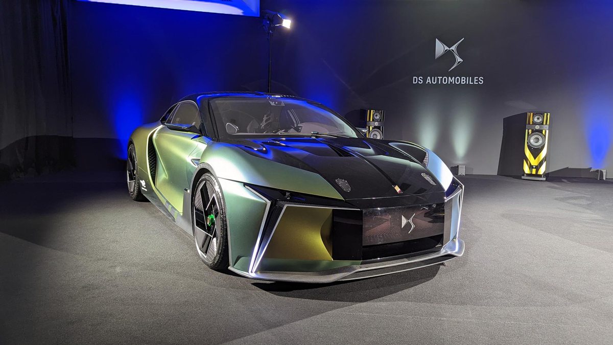 Concept DS E-TENSE PERFORMANCE // Source : Raphaelle Baut pour Numerama