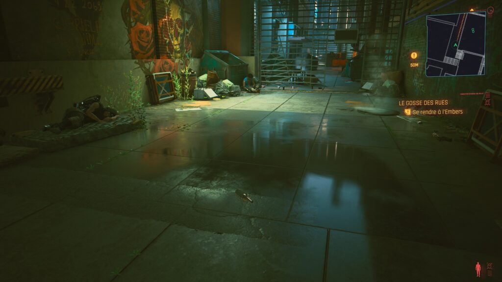 Cyberpunk 2077 sur Xbox Series X // Source : Capture Xbox