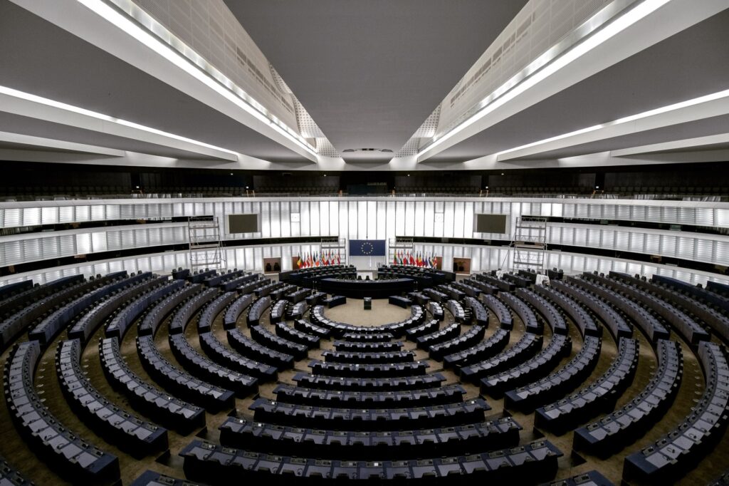 Le Parlement européen. // Source : Frederic Koberl