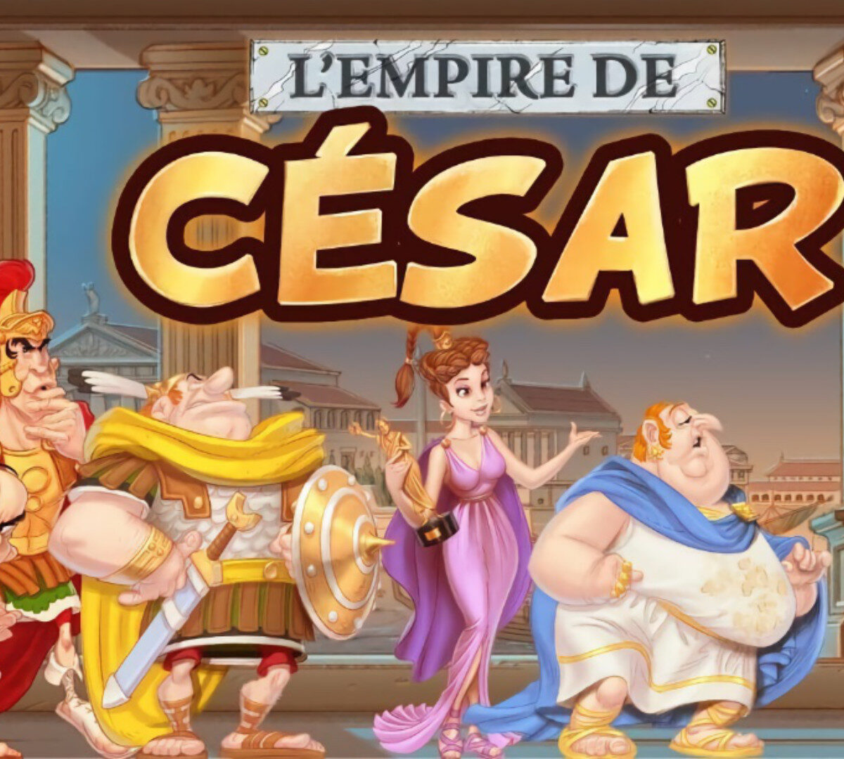 L'Empire de César. // Source : Holy Grail Games et Synapses Games