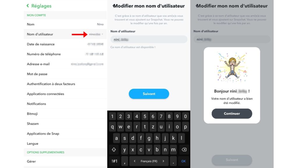 Comment changer son nom d'utilisateur dans Snapchat ? Numerama
