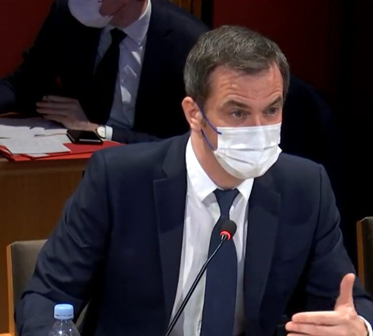 Olivier Véran auditionné au Sénat le 22 février 2022 // Source : Public Sénat