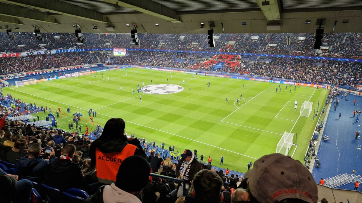 Le match de foot au Parc des Princes // Source : Nicolas Lellouche pour Numerama