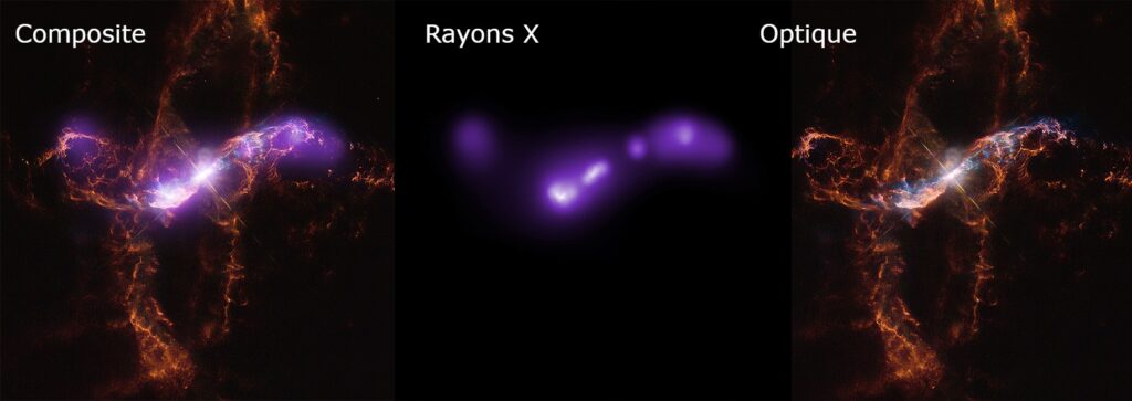 These sublime images of galaxies and stars combine several types of light