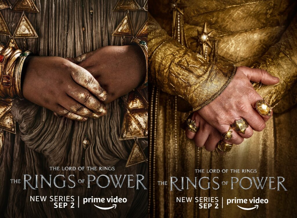 Rings of Power (affiches) // Source : Prime Video