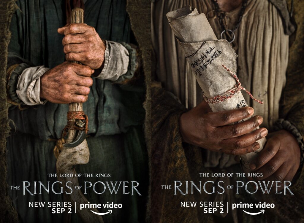 Affiches de Rings of Power // Source : Prime Video