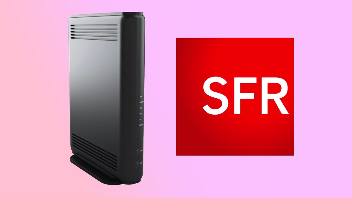 La SFR Box 8X. // Source : Numerama