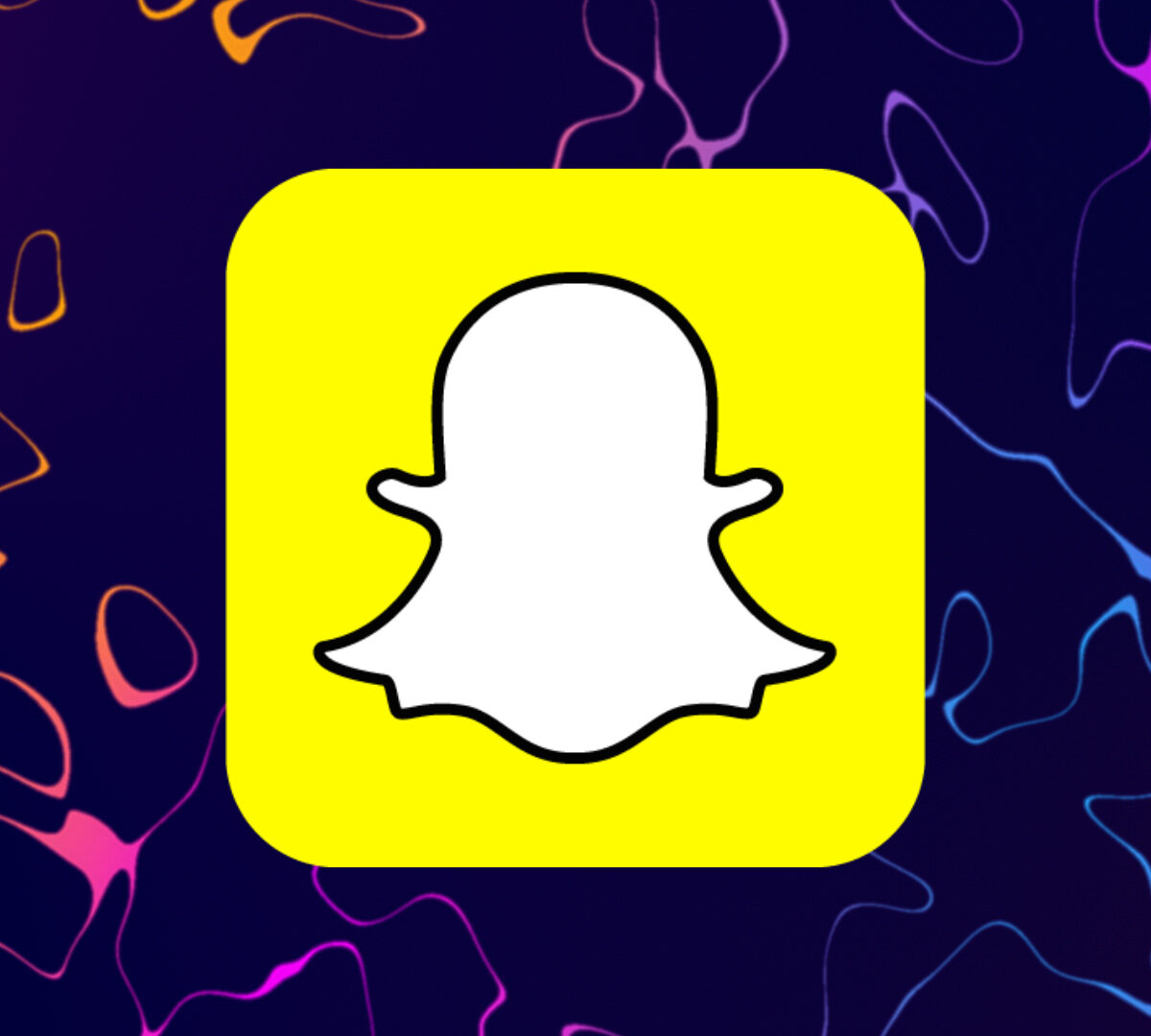 Logo de Snapchat. // Source : Nino Barbey pour Numerama ; Wikimedia/Snapchat