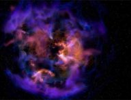 Les restes d'une supernova, illustration. // Source : NASA's Goddard Space Flight Center Conceptual Image Lab