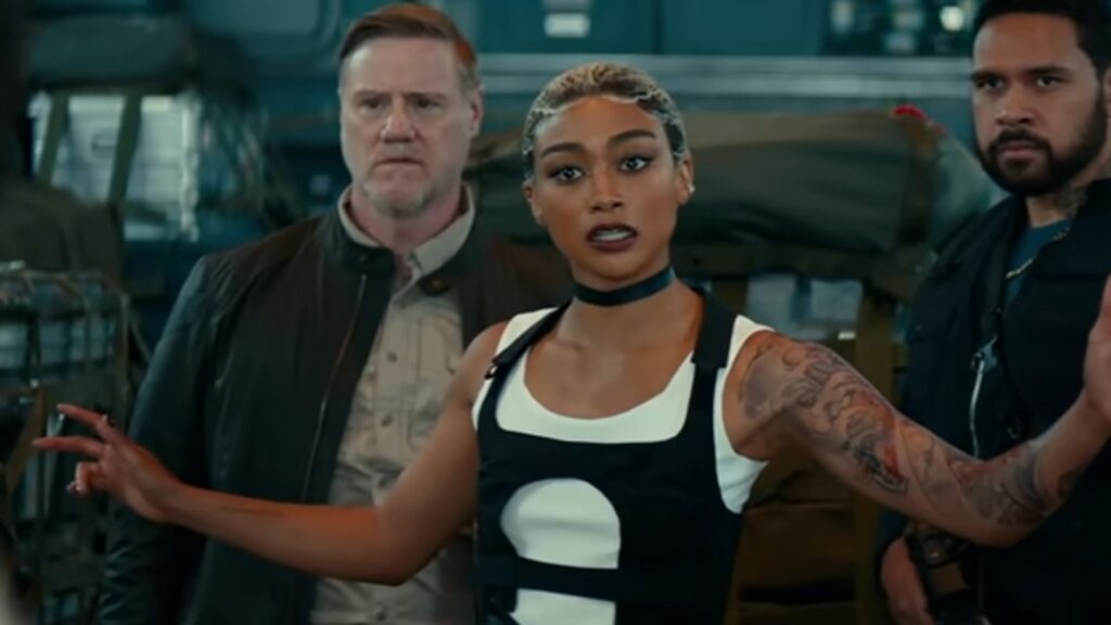 Tati Gabrielle dans Uncharted. // Source : Sony/Playstation/Columbia