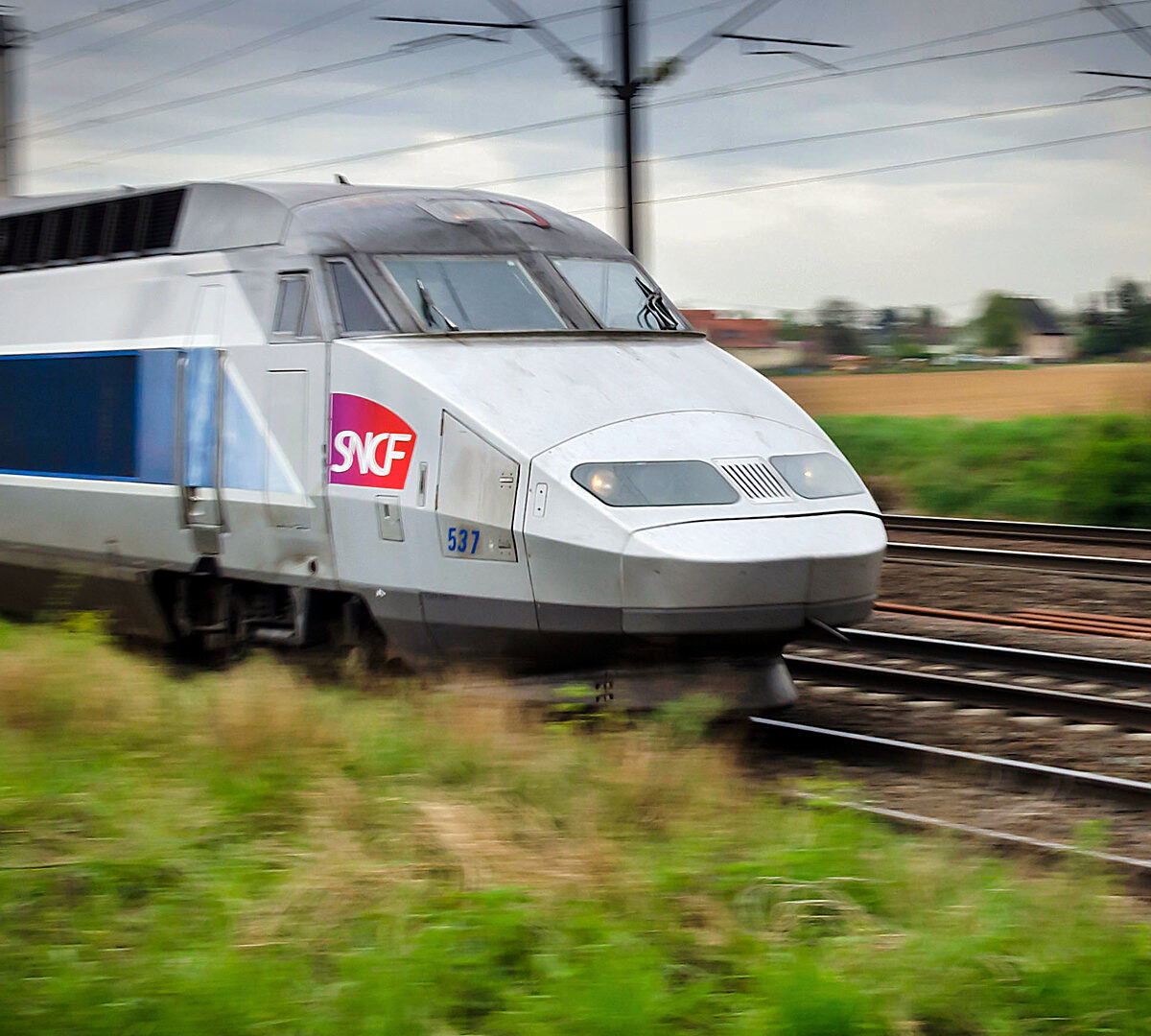 Un TGV. // Source : Mickaël