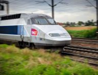 Un TGV. // Source : Mickaël