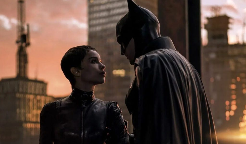 Catwoman et Batman dans le film de Matt Reeves. // Source : Warner Catwoman et Batman dans le film de Matt Reeves. // Source : Warner