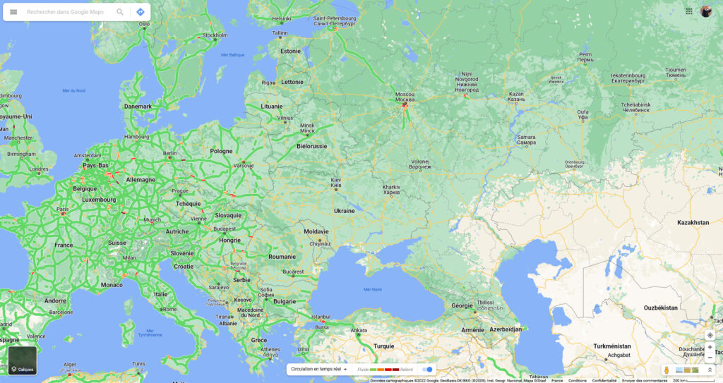 Ukraine Google Maps