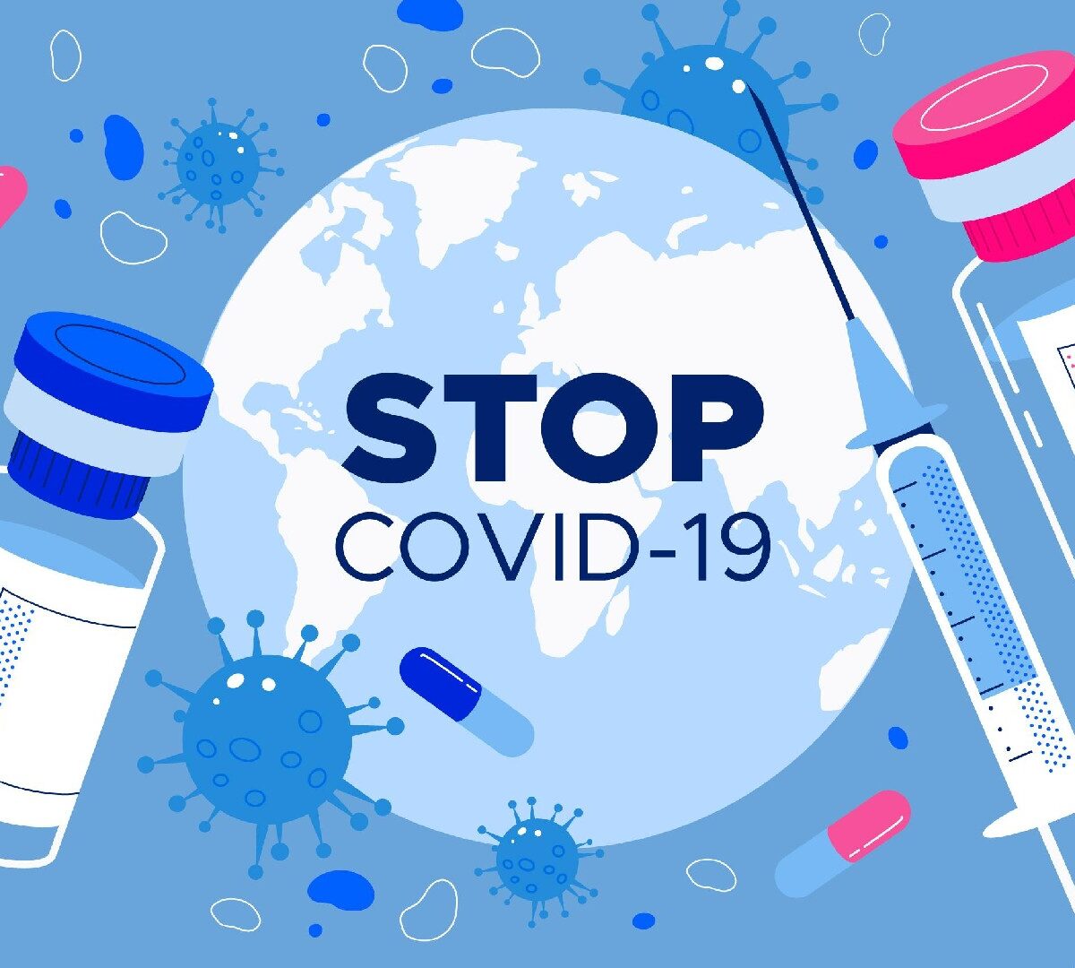 La vaccination contre le covid a besoin d'une stratégie mondiale. // Source : Freepik