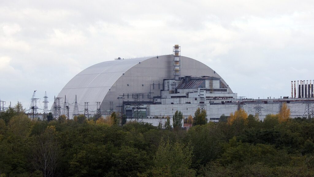 L'Arche de Tchernobyl. // Source : Tim Porter / Wikimédias