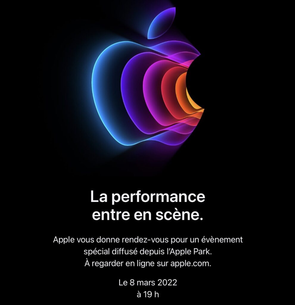 iPhone SE 2022, iPad, Mac ? Apple invite la presse à son keynote le 8 mars