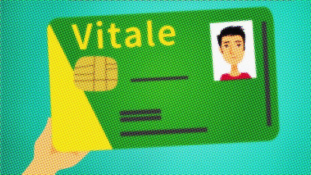 Un dessin de carte vitale, modifié Un dessin de carte vitale, modifié