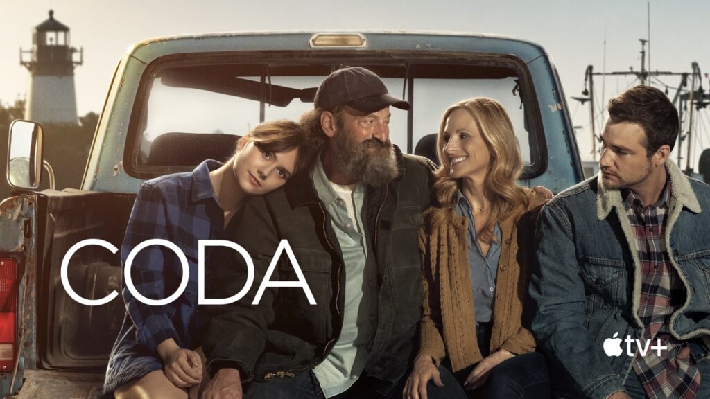 CODA est le premier film issu d'une plateforme de streaming à gagner l'Oscar du meilleur film. Il est diffusé sur Apple TV+. // Source : Numerama