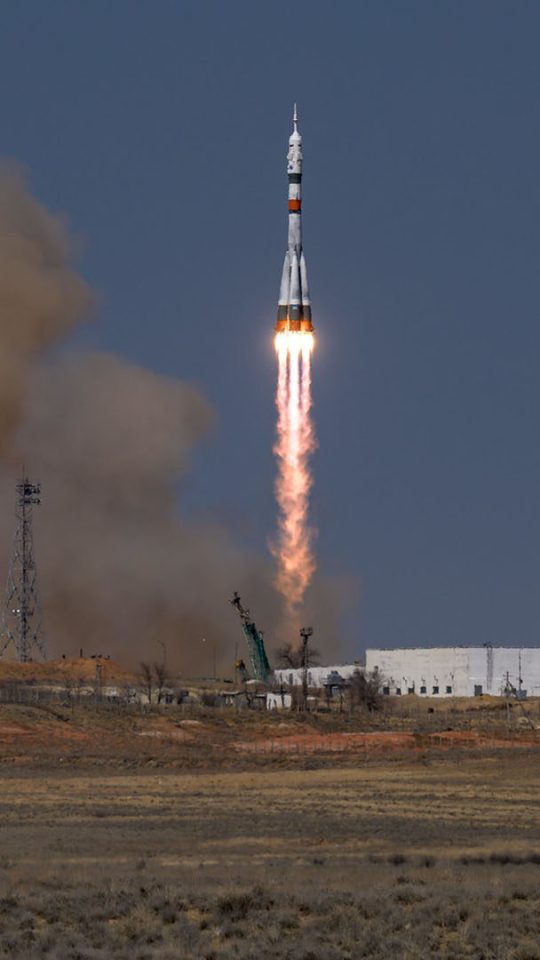 Cosmodrome Baïkonour Soyouz // Source : Bill Ingalls