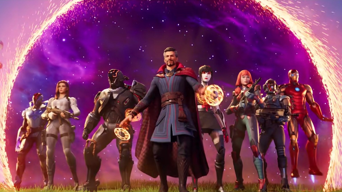 Doctor Strange et les autres arrivées dans Fortnite // Source : YouTube/Fortnite