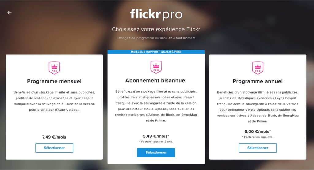 Flickr Pro