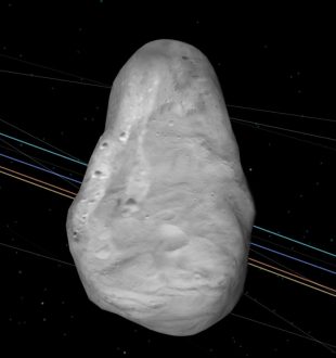 (951) Gaspra. // Source : Nasa Eyes on Asteroids