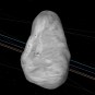 (951) Gaspra. // Source: Nasa Eyes on Asteroids (951) Gaspra. // Source: Nasa Eyes on Asteroids