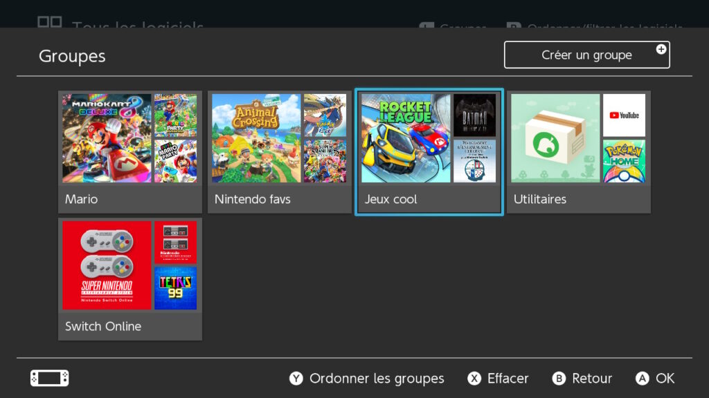 How to sort your Nintendo Switch games into folders?
