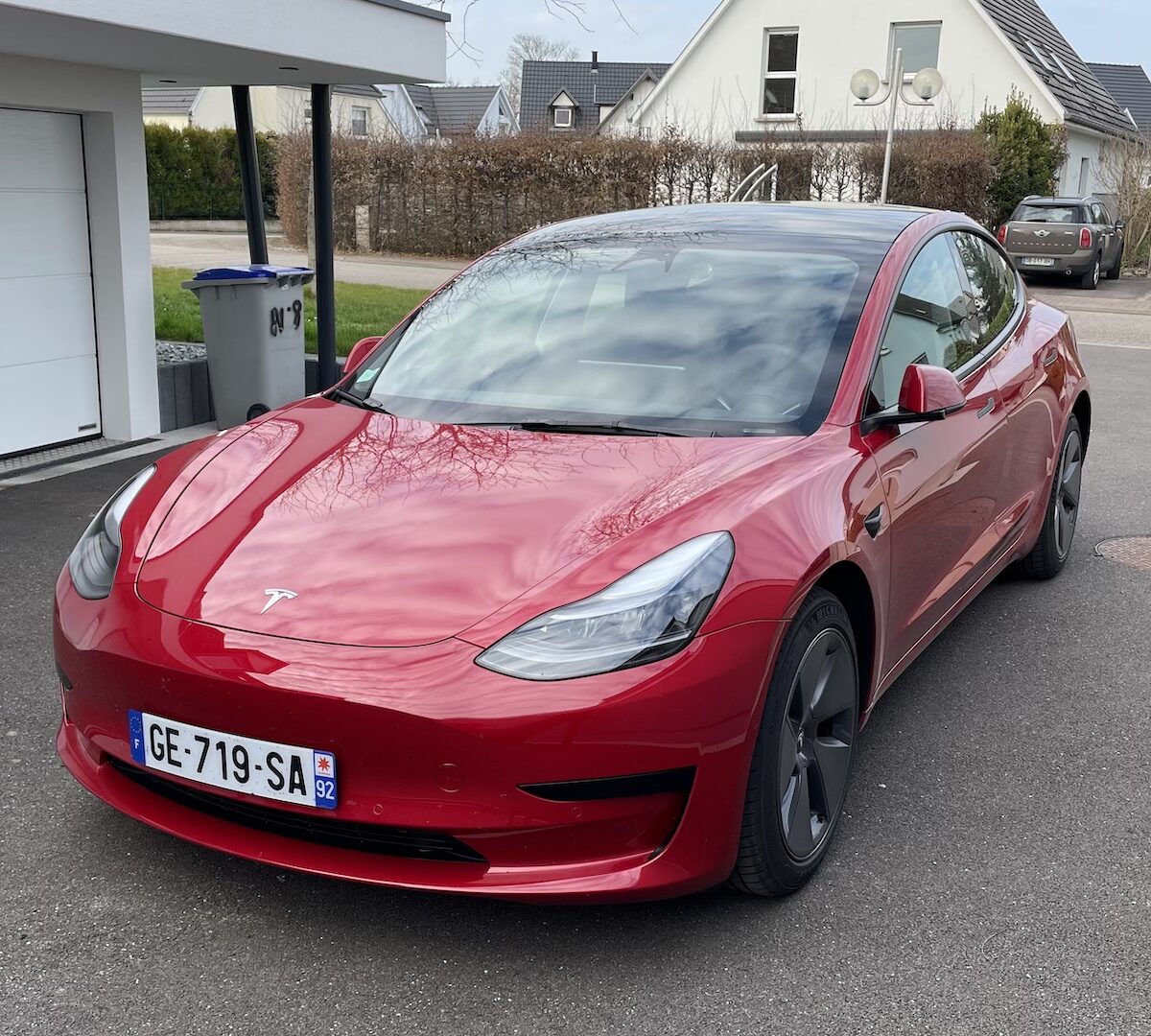 Tesla Model 3 (2022) // Source : Maxime Claudel pour Numerama