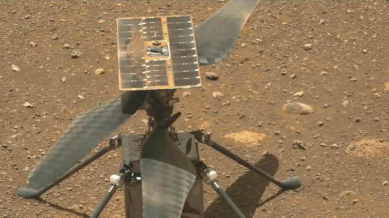 La Nasa s’est fait une frayeur avec son hélico sur Mars