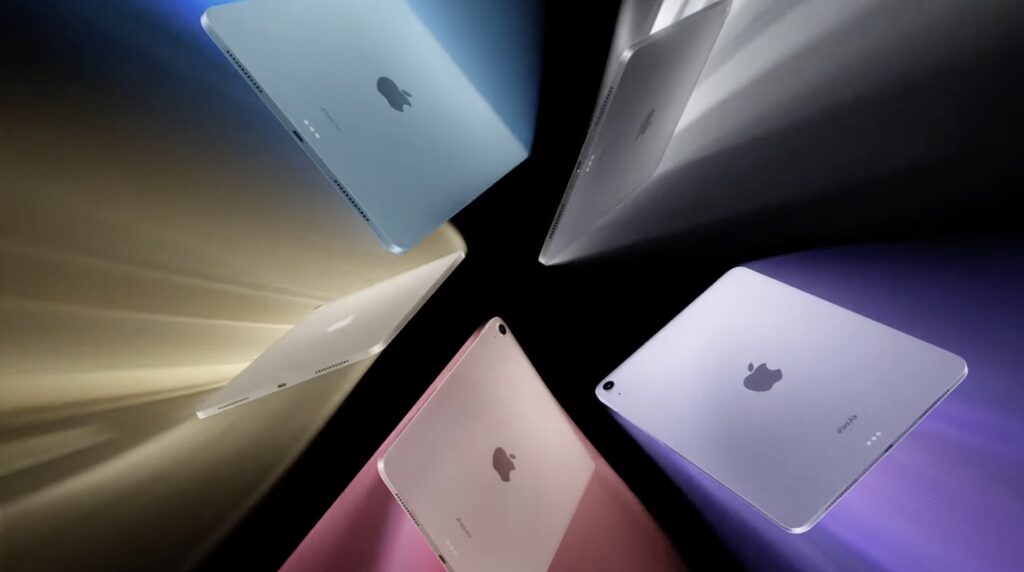 Les nouveaux iPad Air de 2022 // Source : Apple