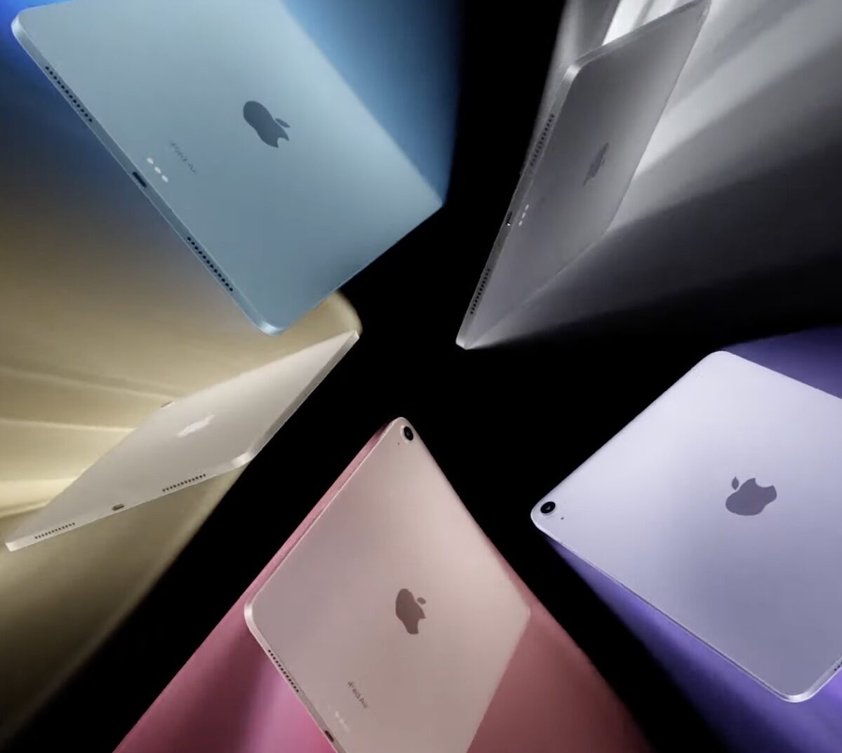 Les nouveaux iPad Air de 2022 // Source : Apple