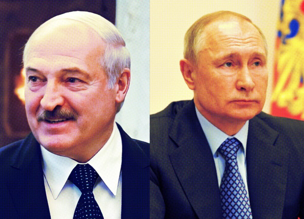 Alexandre Loukachenko et Vladimir Poutine peuvent être visés par des menaces de mort // Source : Numerama