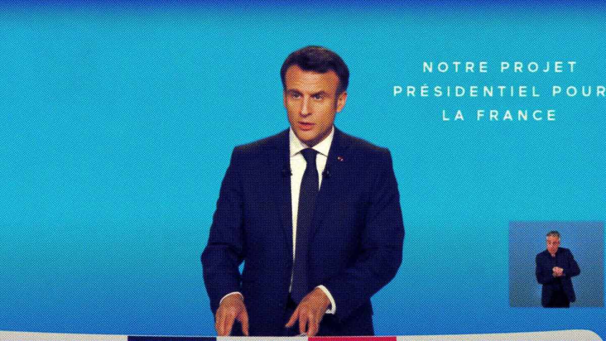 Macron veut faire un « métaverse européen » qui n'en est pas un // Source : Emmanuel Macron avec vous / YouTube