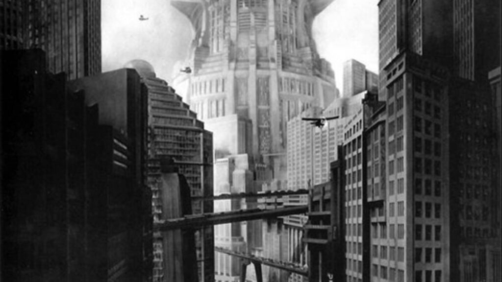La ville de Metropolis dans le film de 1927.