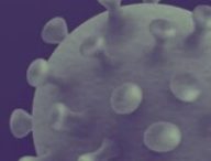 Coronavirus SARS-CoV-2, variant Omicron. // Source : Freepik/modifié