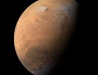 Mars en août 2021. // Source : CU/LASP EMM/EXI ITF/Kevin M. Gill (image recadrée)