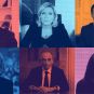 Les six candidats favoris selon les sondages. // Source : Montage Numerama Les six candidats favoris selon les sondages. // Source : Montage Numerama