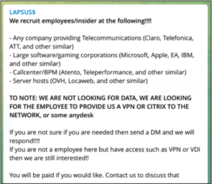 RECRUITMENT-AD-LAPSUS RECRUITMENT-AD-LAPSUS