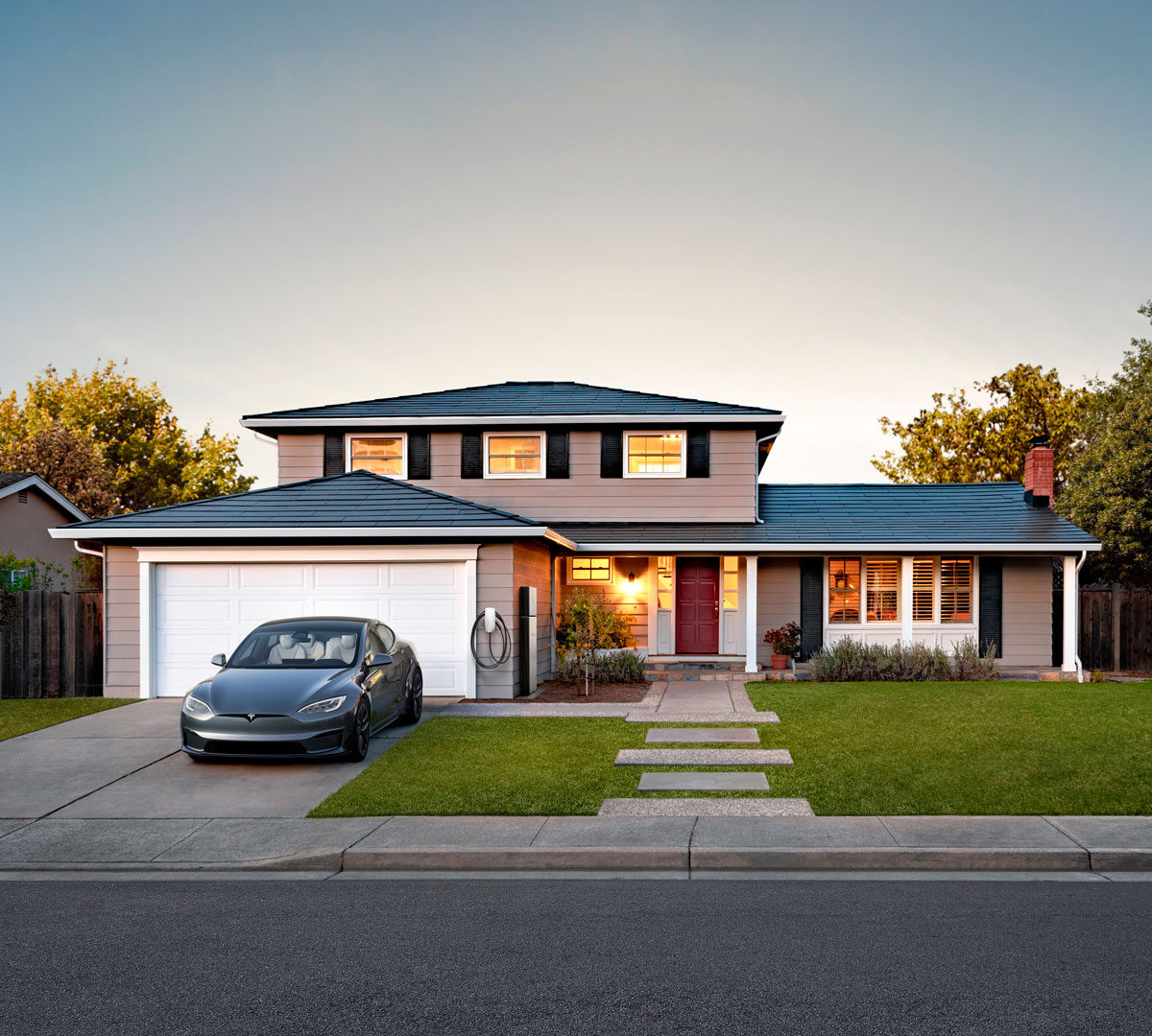 Tesla solar roof // Source : Tesla