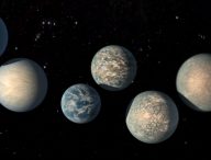Exoplanètes du système TRAPPIST-1. // Source : NASA's Goddard Space Flight Center